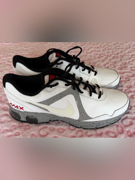 Nike Men’s Air Max Limitless White, Gray & Black Running Shoes Size: 11.5 main image 4